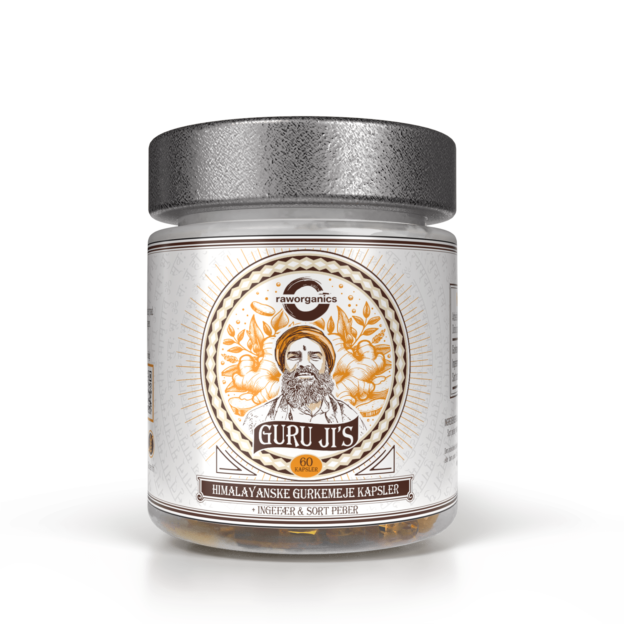 Guru Ji's Gurkemeje (60 Kapsler)