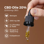 Fuldspektrum CBD Olie 20%