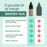 3 x Den Hvide (14% CBGa olie)