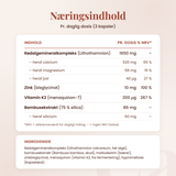 Bone Magic – næringsindhold pr. daglig dosis