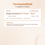 C-vitamin fra acerola – næringsindhold pr. daglig dosis