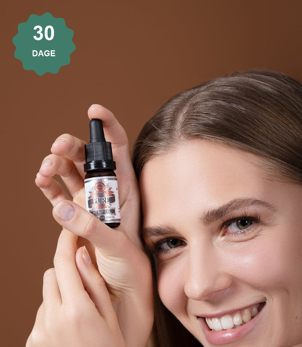 Tilfreds kunde med Raw Organics olie - 30 dages tilfredshedsgaranti