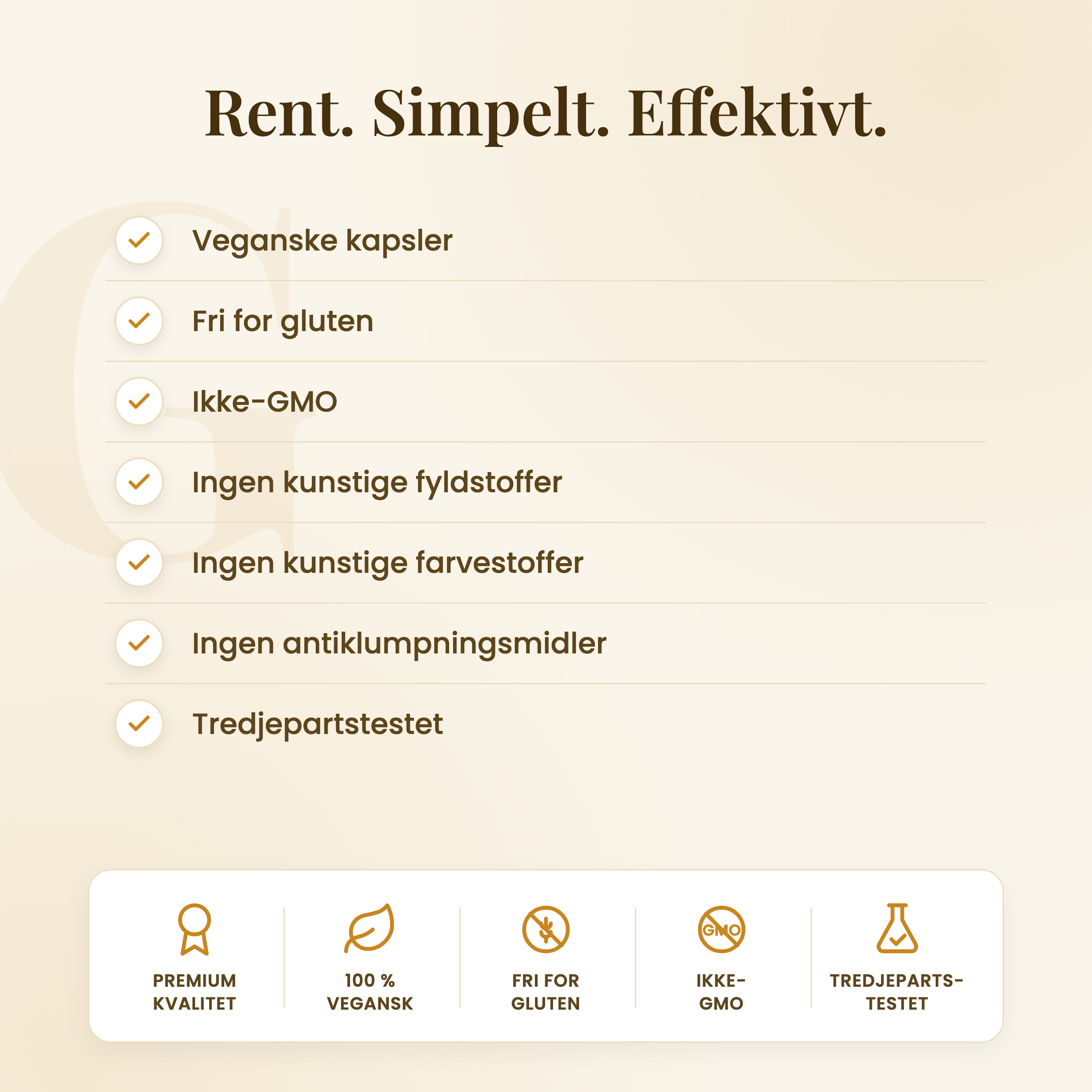 Guru Ji's Gurkemeje – kvalitetsløfte