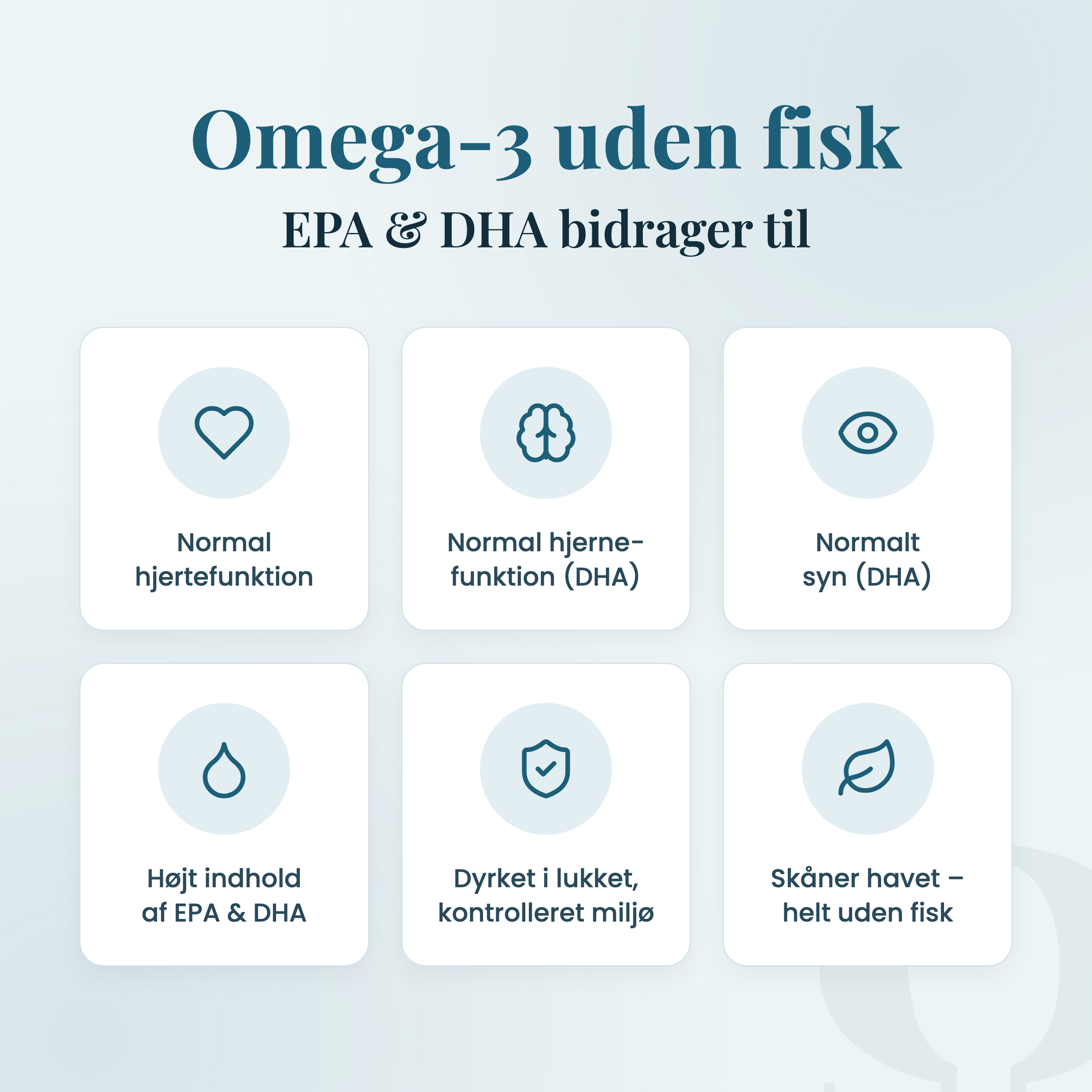 Vegansk Alge Omega 3 – fordele