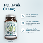 Vegansk Alge Omega 3 – sådan bruger du produktet