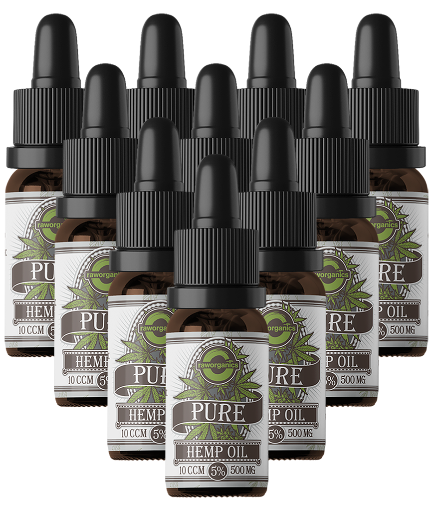 10 stk cbd olie 5 procent thc fri